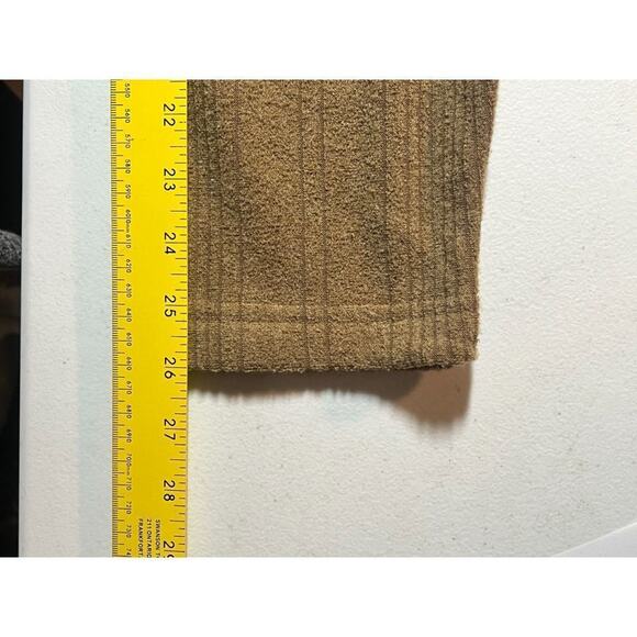 Covington Soft Warm Poly Blend Pull Over V-Neck Brown Sweater Men's Size XL Nice - Picture 3 of 6